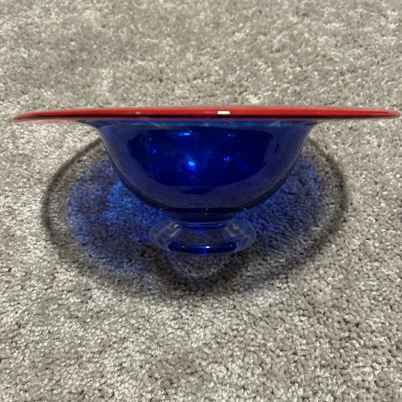 Bagi Art Studio Glass Pedestal Bowl - Picture 2 of 7